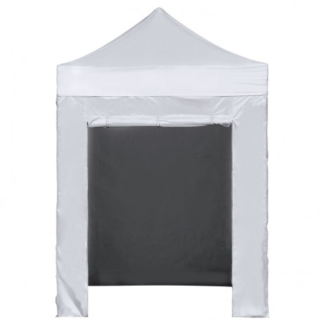 Gazebo pieghevole struttura in metallo 3x2 colore bianco